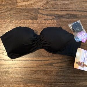 NWT Coco Rave Black bandeau top